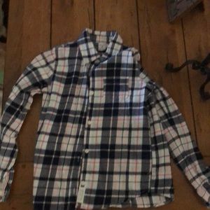 Button up long sleeve flannel
